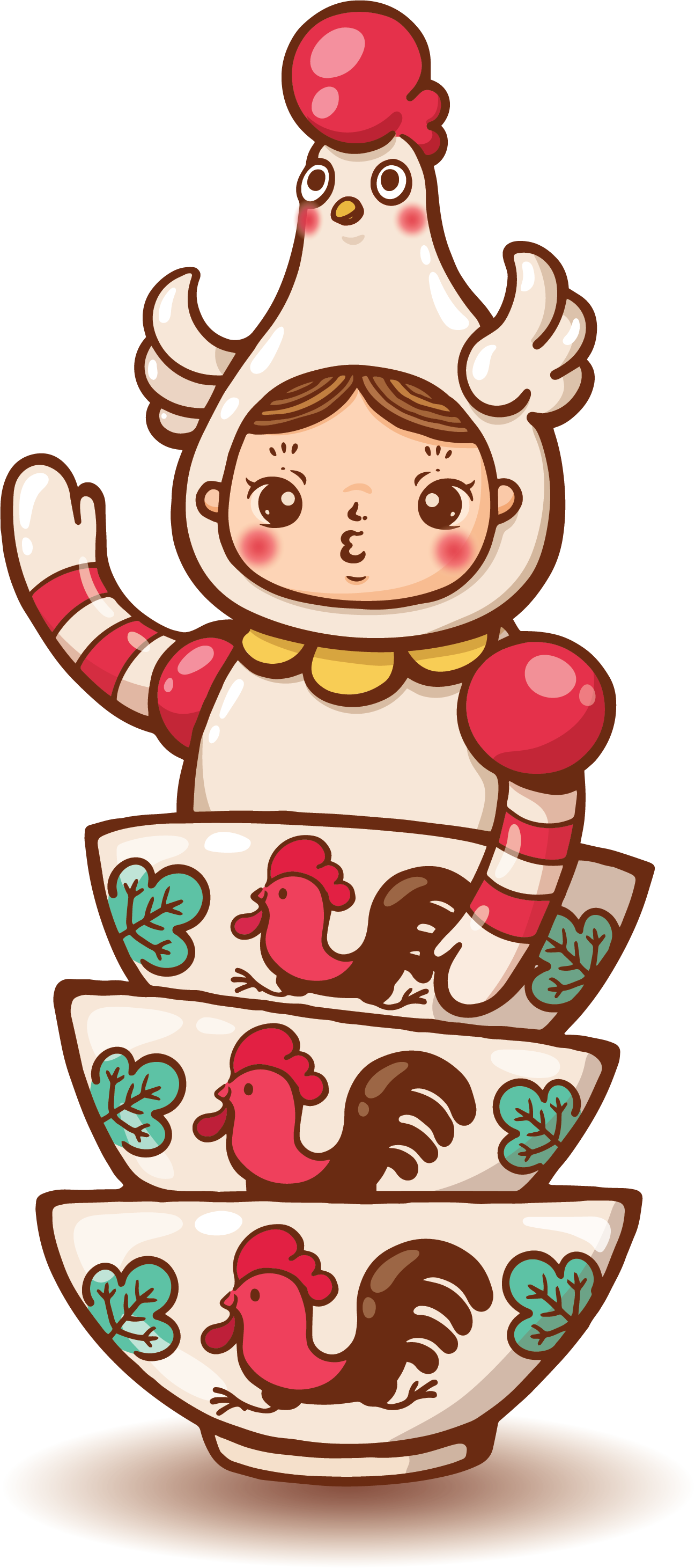 ชามตราไก่